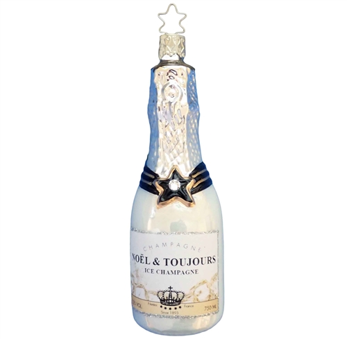Inge Glas Ice Champagne Bottle - New Years Eve Party