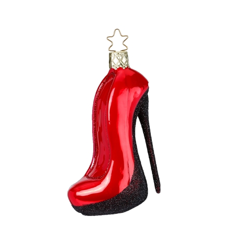 Inge Glas Red Plateau High Heel Shoe