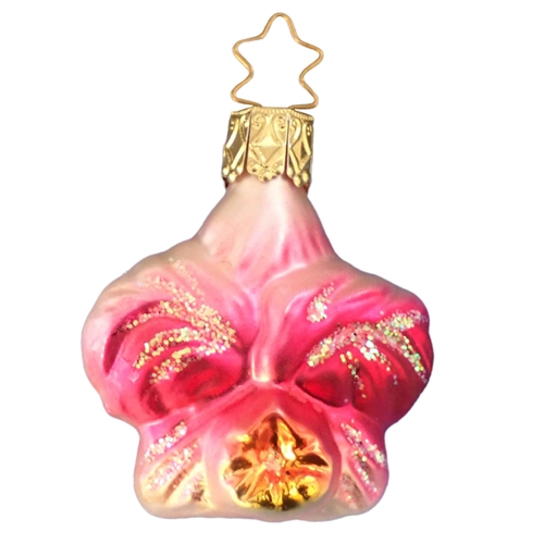 Small DARK PINK Inge Glas Orchid Flower