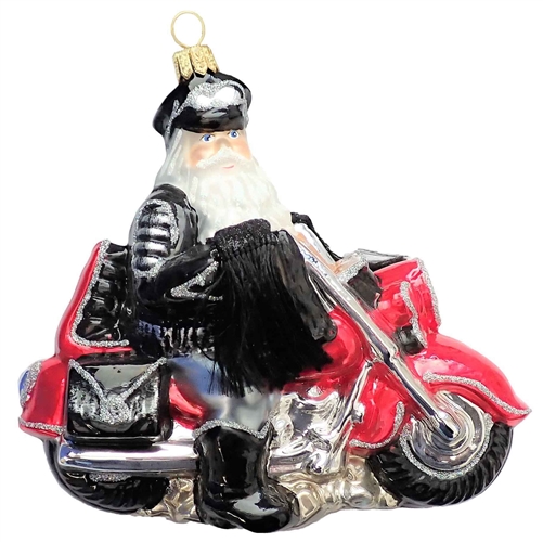 Exclusive Motorcycle Santa Harley Type