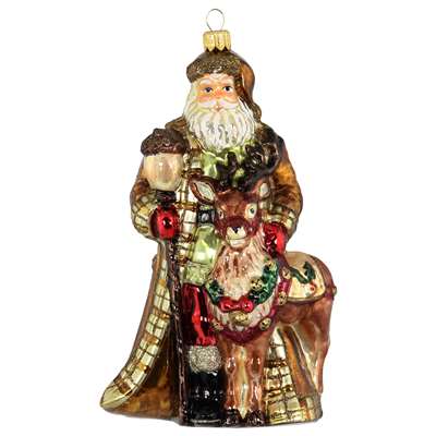 XL Santa With Reindeer Exclusive