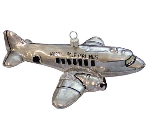 XL North Pole Airlines Silver Twin Engine DC Exclusive Series