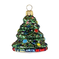 European Blown Glass Decorated Christmas Tree / Reg. $24.95