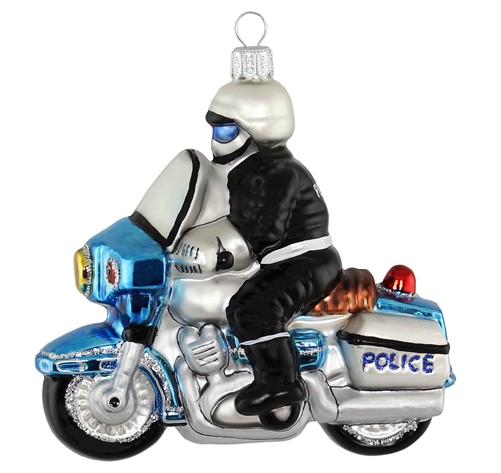 Police On Motorcycle