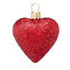 Red Glitter Heart