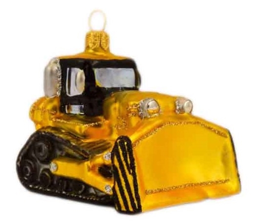 Bulldozer Ornament