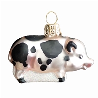 Mini Potbelly Pig Farm Animal Ornament