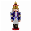 Blue & Gold Nutcracker Guard  Ornament