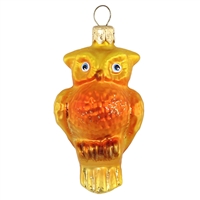 Gold & Orange Owl