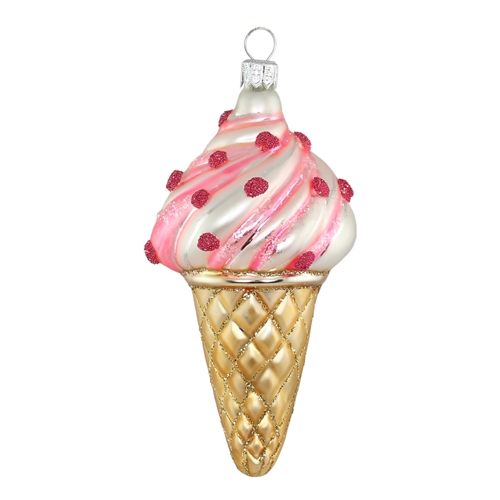 Ice Cream Cone W/ Sprinkles