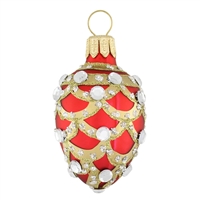 Faberge Egg Red