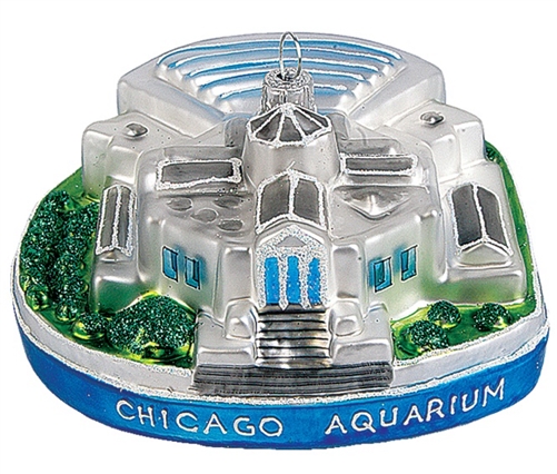 Chicago Aquarium Ornament Shedd