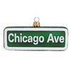 Chicago Avenue Street Sign