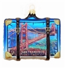 Large San Francisco Golden Gate Bridge Suitcase