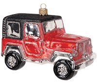 Jeep -type Wrangler 4x4 SUV Red Black