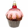 Chocolate Cupcake w/ Pink Frosting & Sprinkles