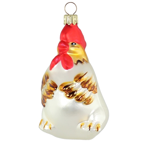 Authentic German Blown Glass Chicken Hen