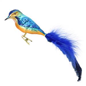 Large Kingfisher Bird - Turquoise Blue