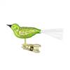 Mini Clip-On Kiwi Green Bird