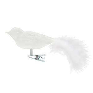 Crystal Frost White Forest Bird