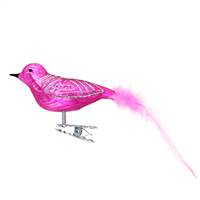 Medium Clip-On Pink Bird