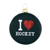 I Love Hockey Puck