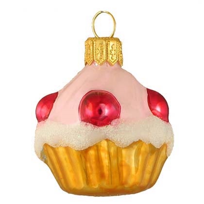 Mini Cupcake w Cherries