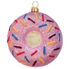 Donut With Pink Frosting & Sprinkles