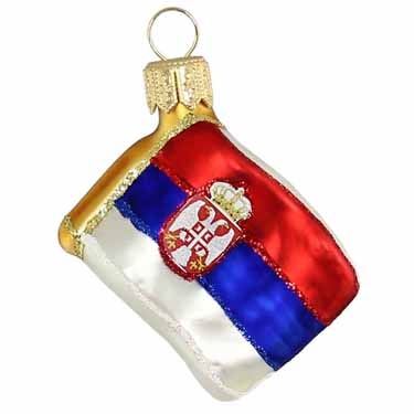 Mini Flag Serbia