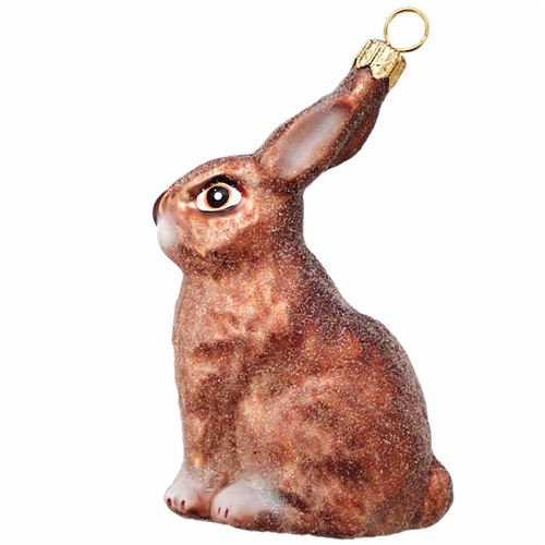 Tan Glitter Bunny Rabbit