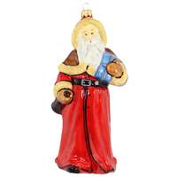 XXL Exclusive Santa Delivering Present w/ Bell Handpainted Face SALE**