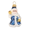 Mini Light Blue Santa