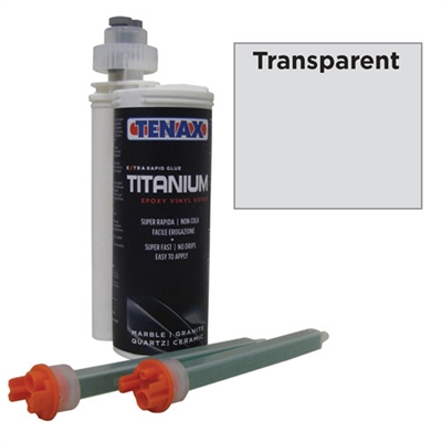 Transparent 250 ML Cartridge Titanium Extra Rapid