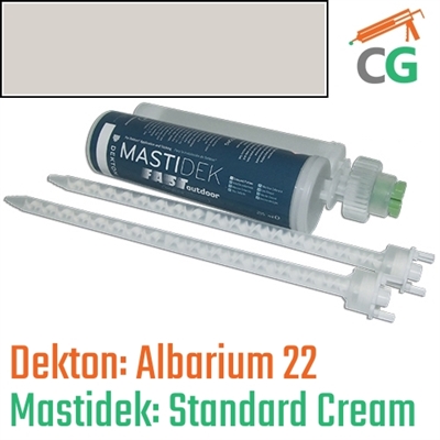 Albarium 22 215 ML Mastidek Cartridge Adhesive for DEKTON&reg; Albarium 22 Surfaces