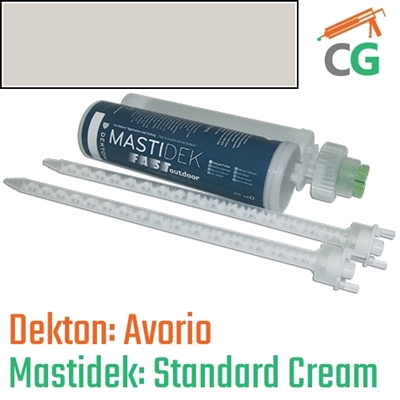
Avorio 215 ML Mastidek Cartridge Adhesive for DEKTON&reg; Avorio Surfaces
