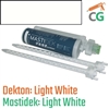 
Light White 215 ML Mastidek Cartridge Adhesive for DEKTON&reg; Light White Surfaces
