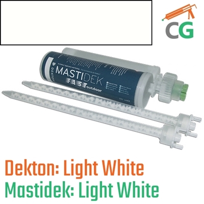 
Light White 215 ML Mastidek Cartridge Adhesive for DEKTON&reg; Light White Surfaces

