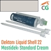 Liquid Shell 22 215 ML Mastidek Cartridge Adhesive for DEKTON&reg; Liquid Shell 22 Surfaces