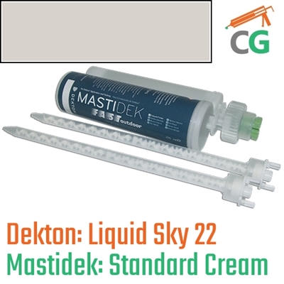 Liquid Sky 22 215 ML Mastidek Cartridge Adhesive for DEKTON&reg; Liquid Sky 22 Surfaces