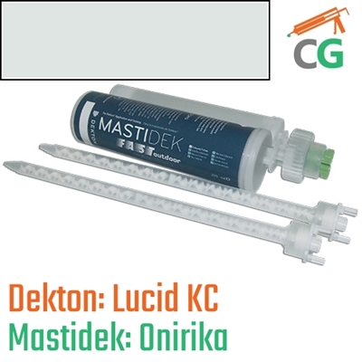 Lucid KC 215 ML Mastidek Cartridge Adhesive for DEKTON&reg; Lucid KC Surfaces