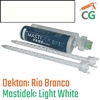 
Rio Branco 215 ML Mastidek Cartridge Adhesive for DEKTON&reg; Rio Branco Surfaces
