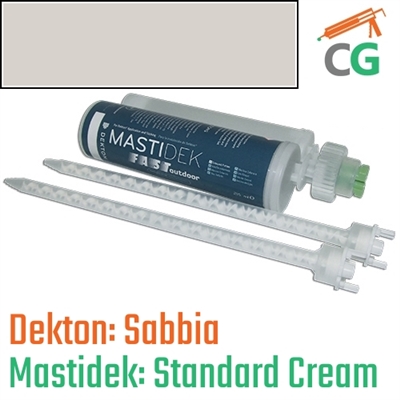 
Sabbia 215 ML Mastidek Cartridge Adhesive for DEKTON&reg; Sabbia Surfaces
