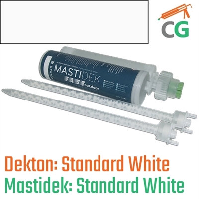 
Standard White 215 ML Mastidek Cartridge Adhesive for DEKTON&reg; Standard White Surfaces
