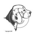 Beagle Dog memorial graphic