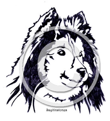 Shetland Sheepdog memorial graphic