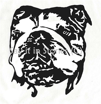 Beagle Dog  Head memorial graphic