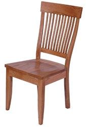 Cherry Harvest Dining Room Chair, Without Arms