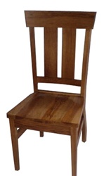 Cherry Monaco Dining Room Chair, Without Arms