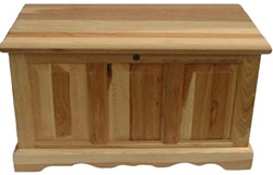 Medium Hickory Hope Chest, 42" x 18" x 20"