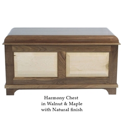 Mixed Wood Harmony Cedar Chest